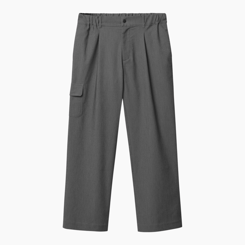 CARG PANTS - DARK GREY - Aura