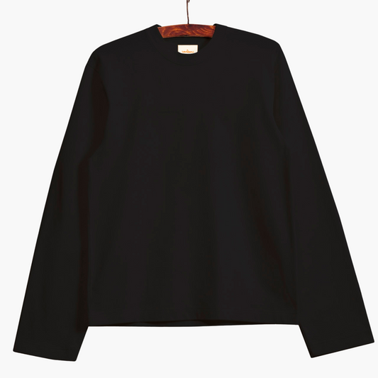THE LONG SLEEVE T-SHIRT FADED BLACK Verlan