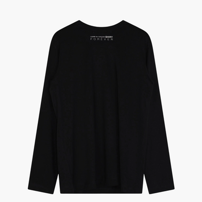 CDG Shirt Forever - Men's Long-sleeve - Black COMME DES GARÇONS shirt