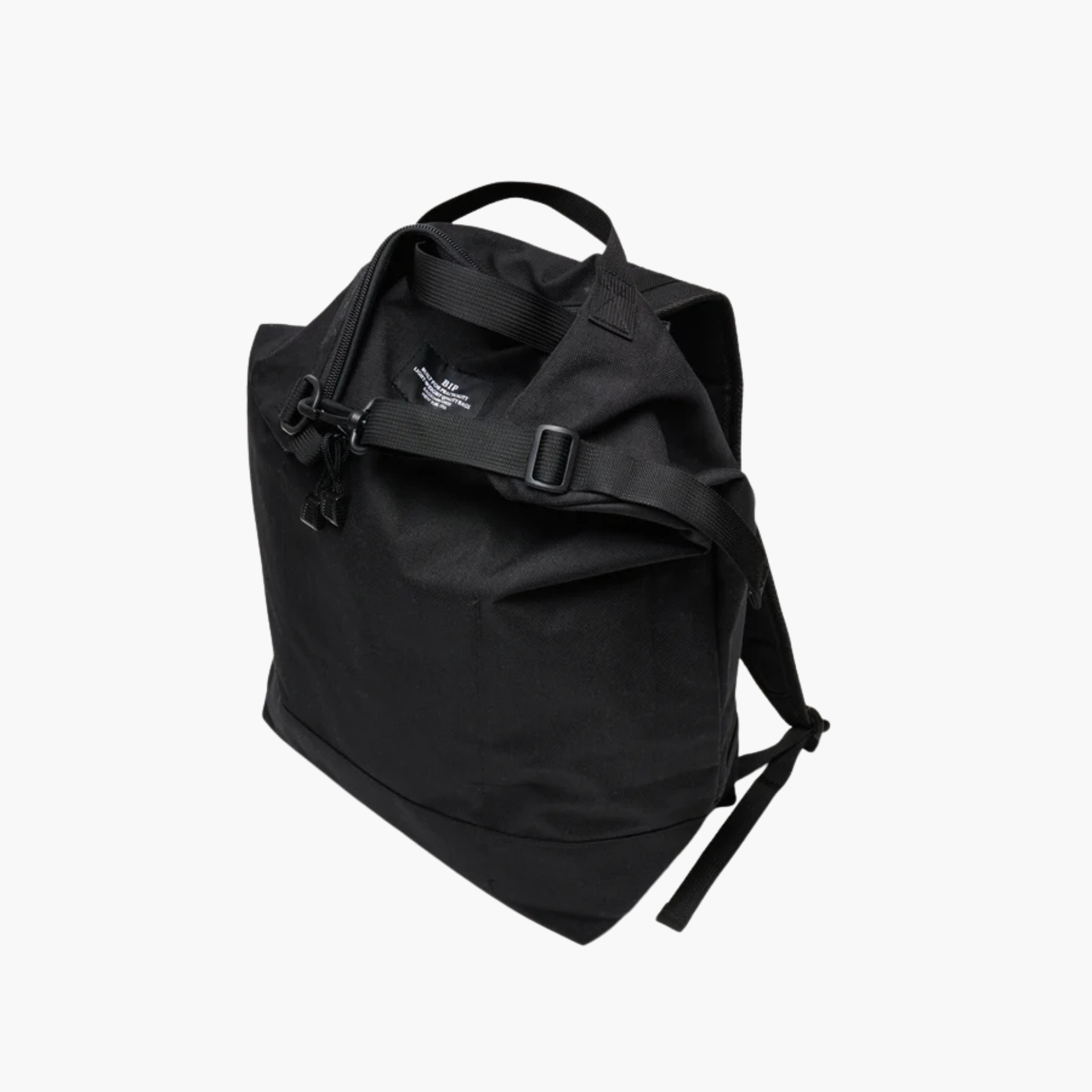 ZIPPER BACKPACK - Black Bags In Progress