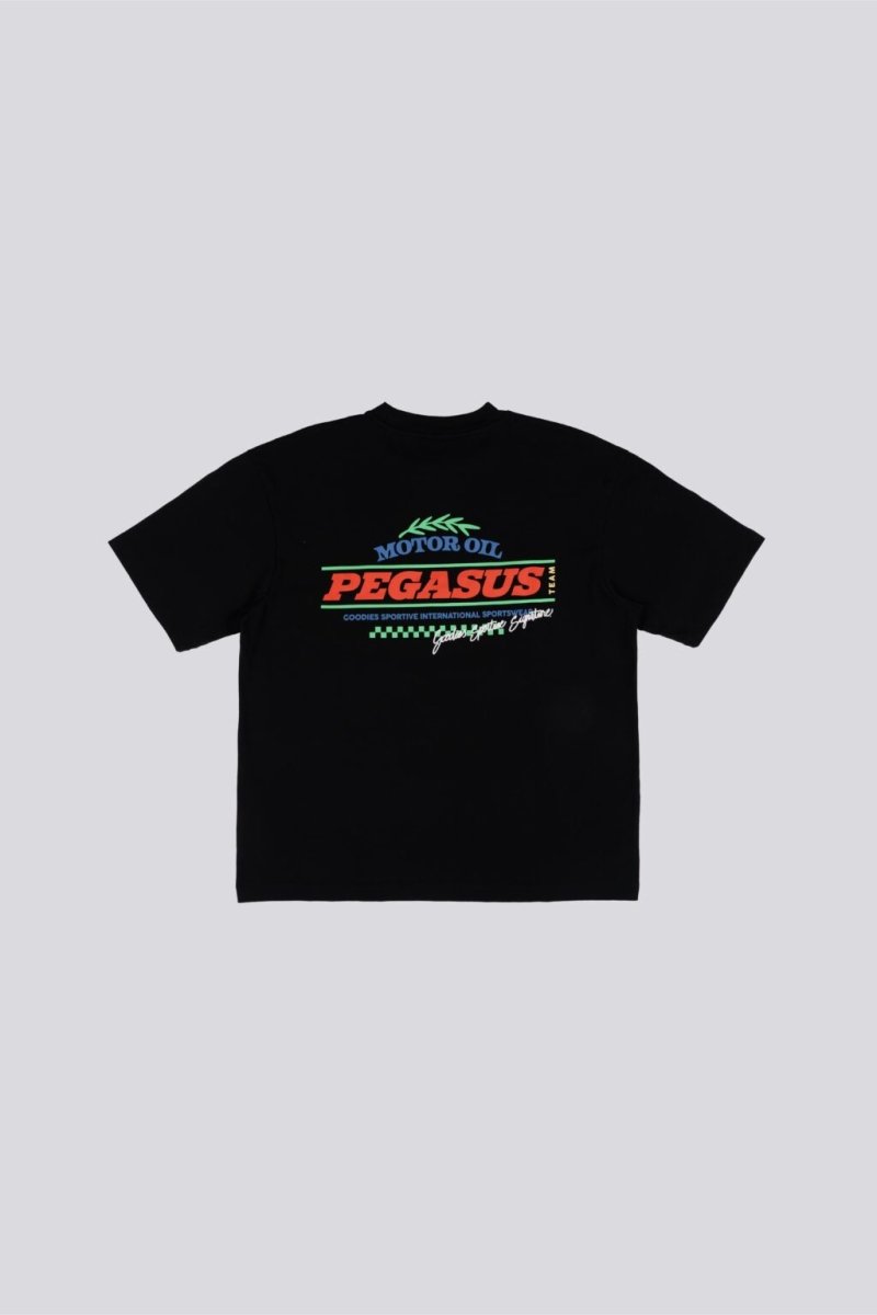 Motor Oil Black Tee