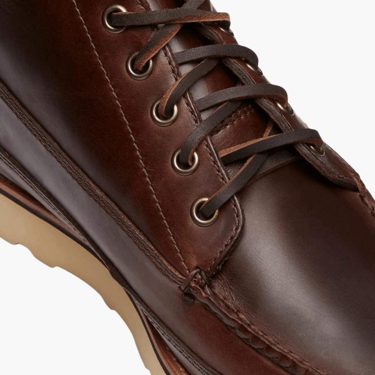 CAMP MOC III RANGER - Chocolate G.H.BASS - détail intérieur