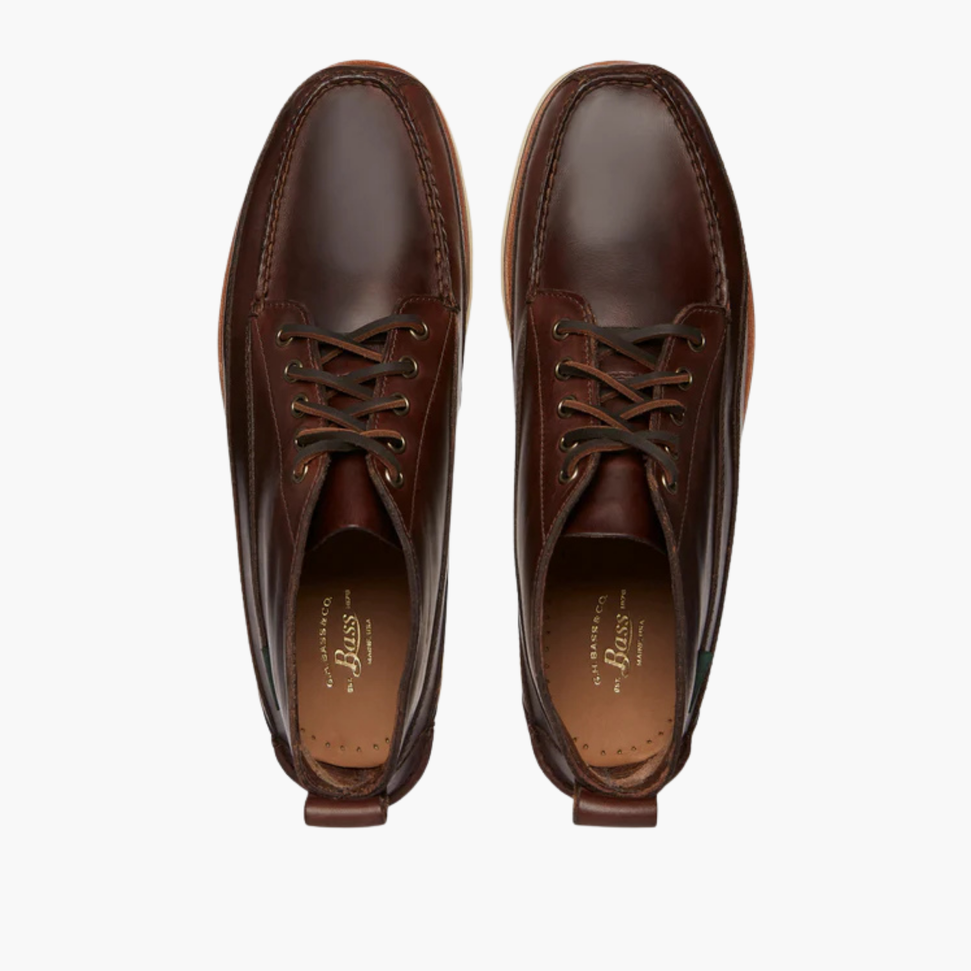 CAMP MOC III Ranger Pull Up - Chocolate Lthr G.H.BASS