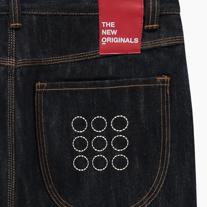 9Dots Wide Jeans - Aura