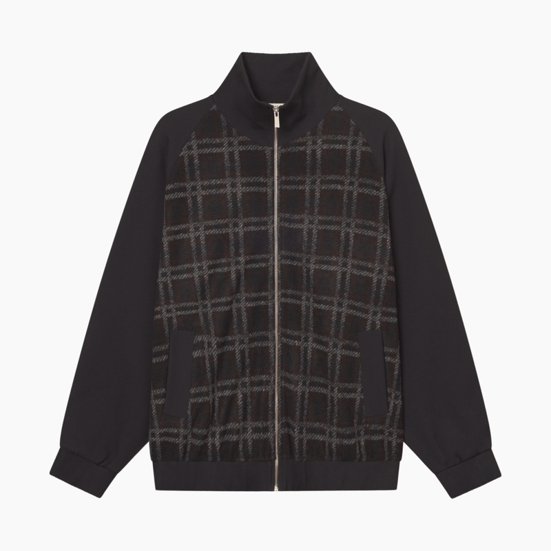 RAG ZIP JACKET - Aura