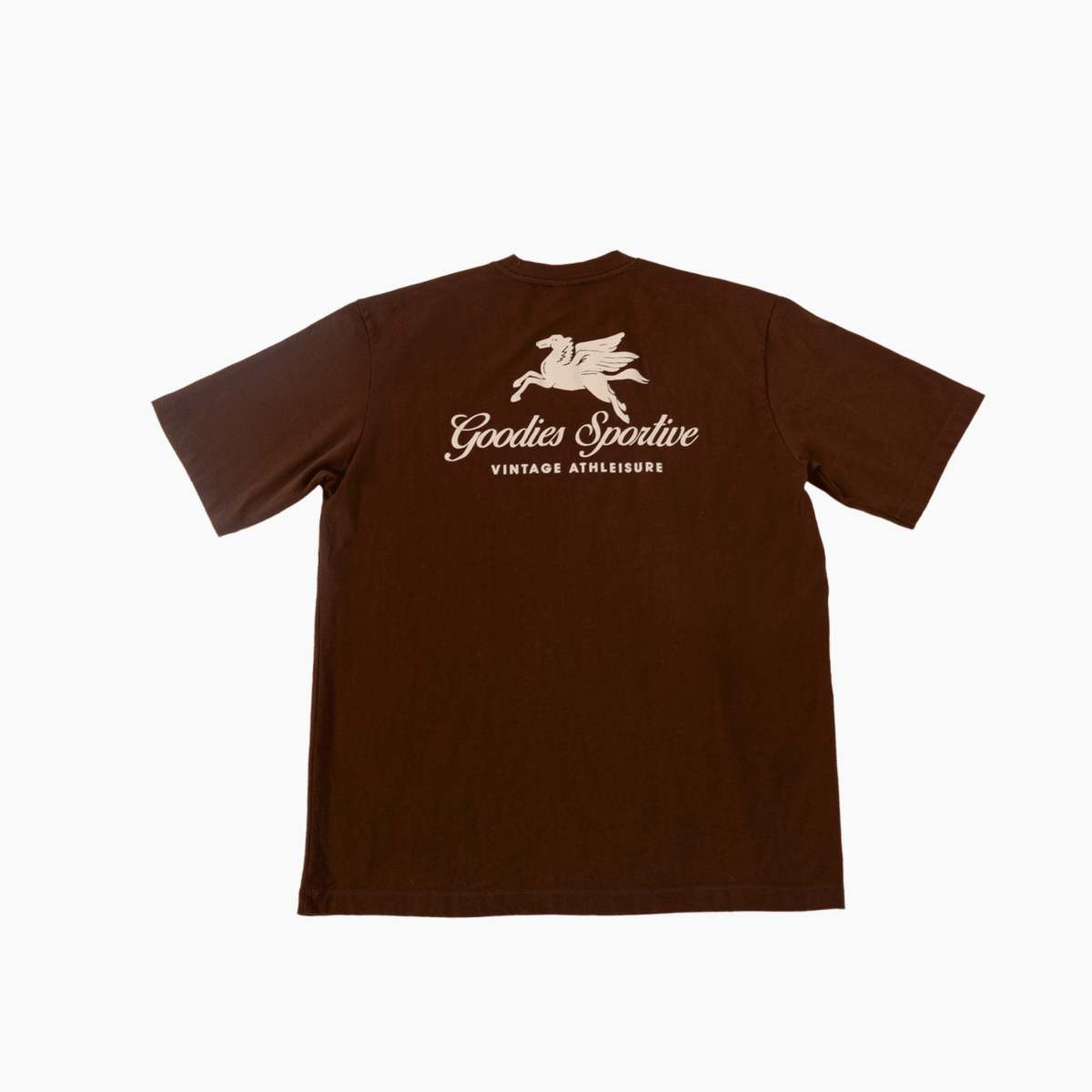 Goodies Sportive Pegasus Chocolate Tee packshot face — photo 6