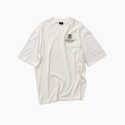 Rug dealer white tee - Aura