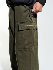 cargo pants khaki - Aura