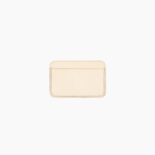 Cardholder Natural Vegetable Calf Leather - Aura