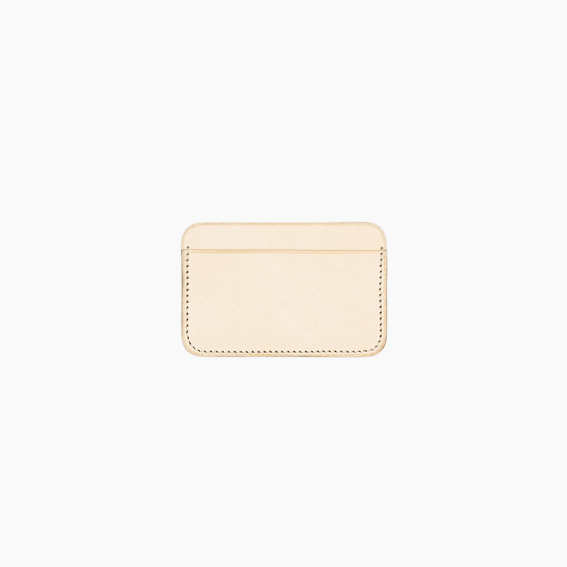 Cardholder Natural Vegetable Calf Leather - Aura
