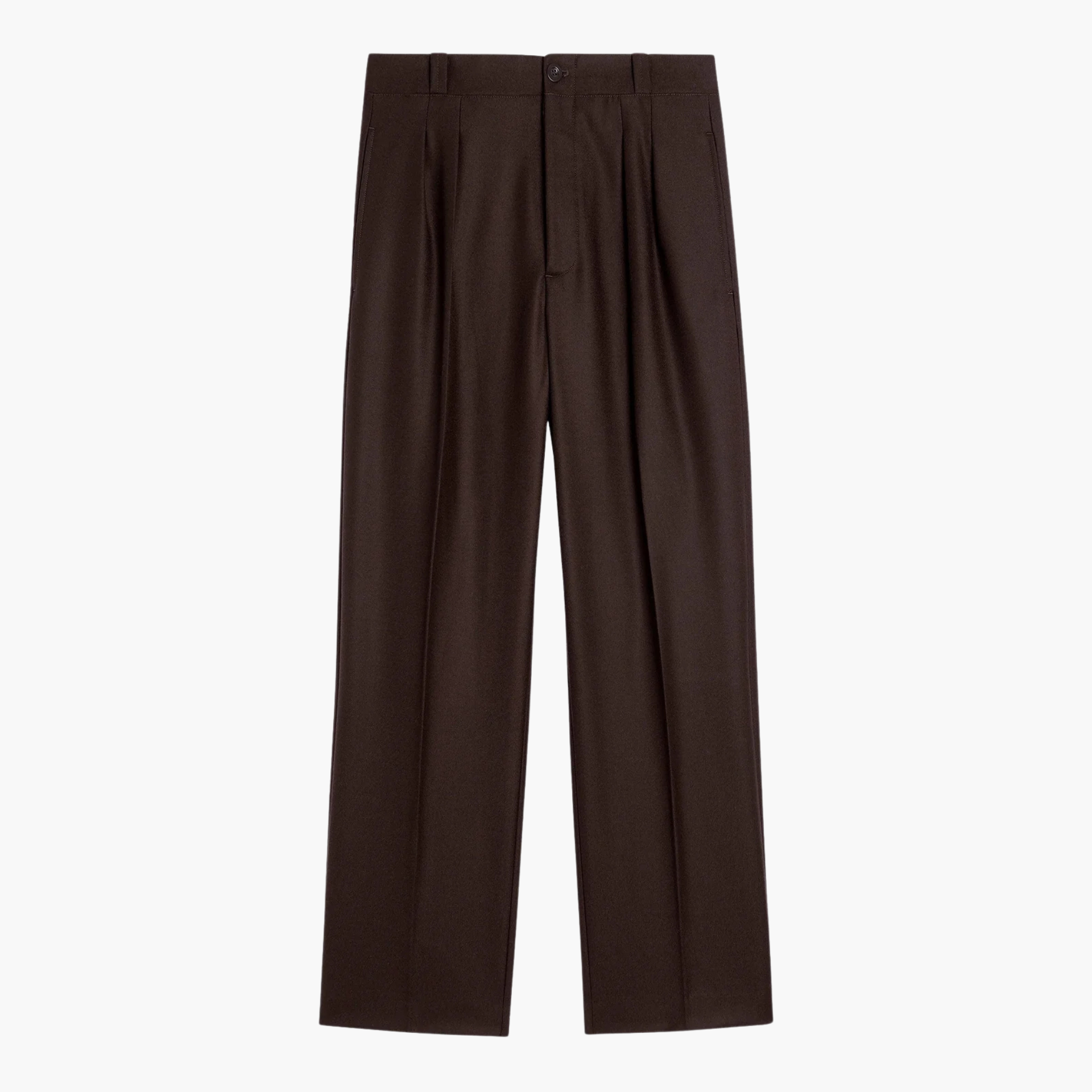 FRENCH MILITARY PANTS - Marron foncé MUSEUM GARMENTS