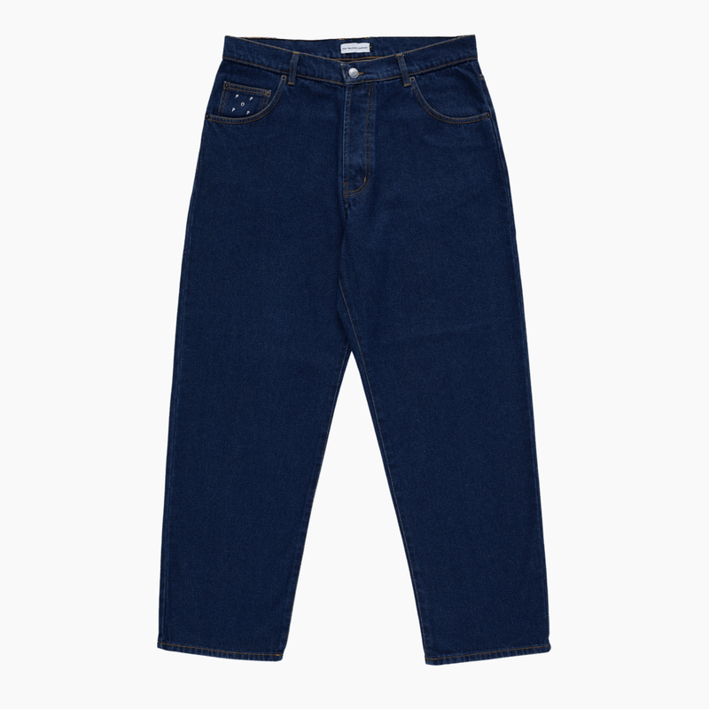 drs denim pant - rinsed - Aura