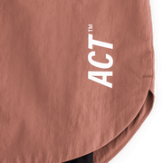 ShellLight Short 2en1 Terracotta - ACT Running - Aura Store - vue 3
