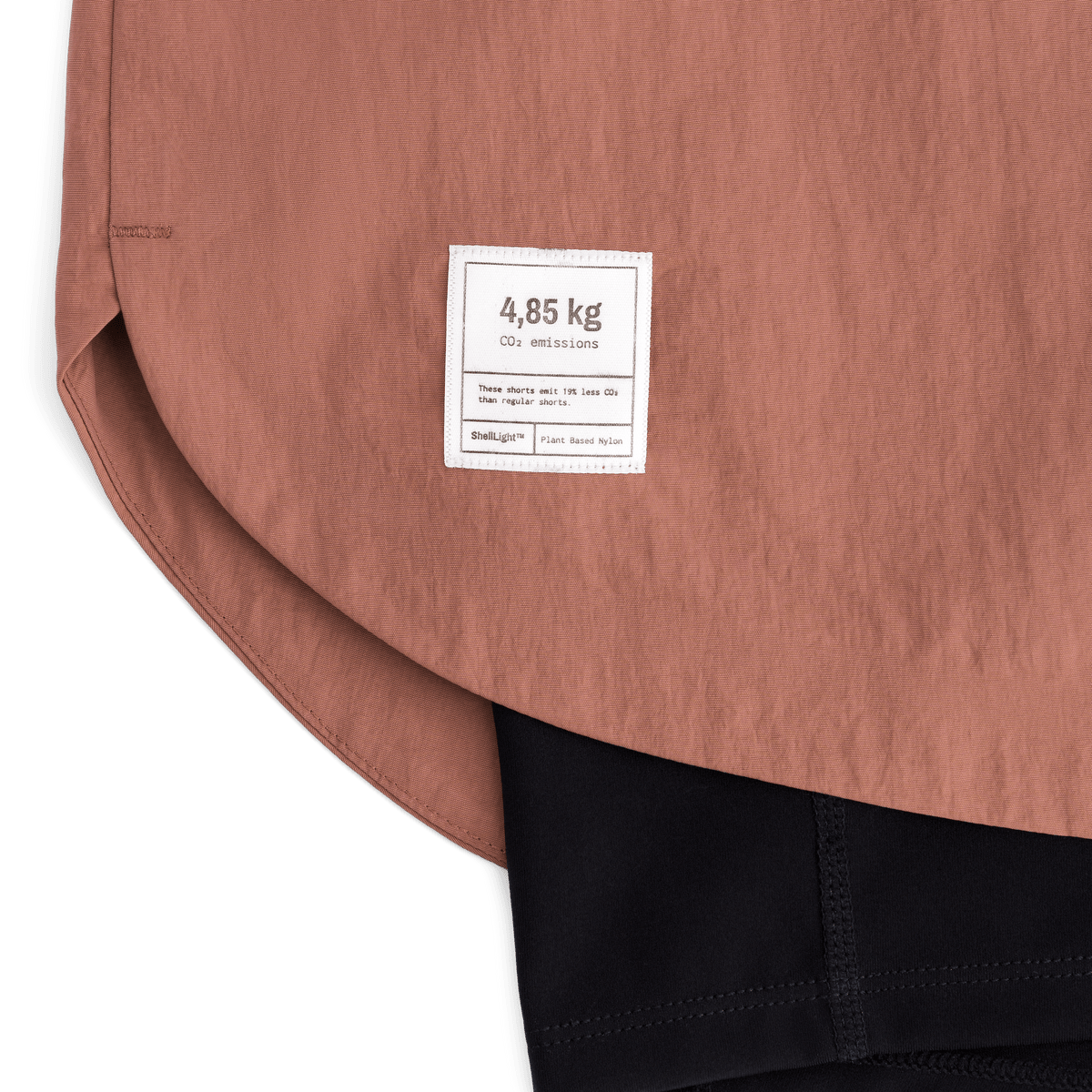 ShellLight Short 2en1 Terracotta - ACT Running - Aura Store - vue 4 — photo 4