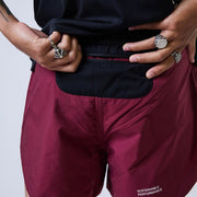 BIORIP SHORT - Bordeaux ACT RUNNING - vue portée