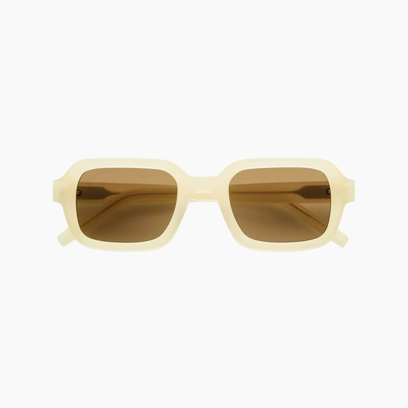 Cascade - Oyster Acetate / Brown Lenses akila