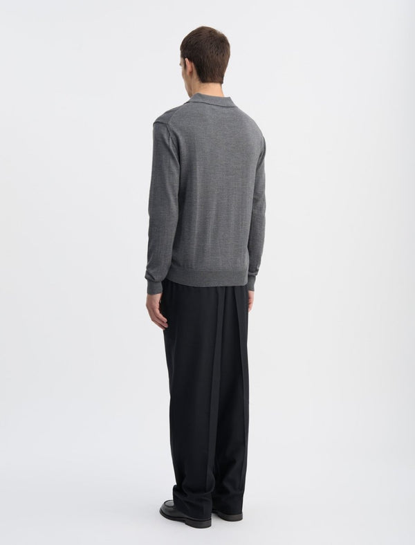 ANOTHER POLO SHIRT 2.0, LIGHT GREY MELANGE