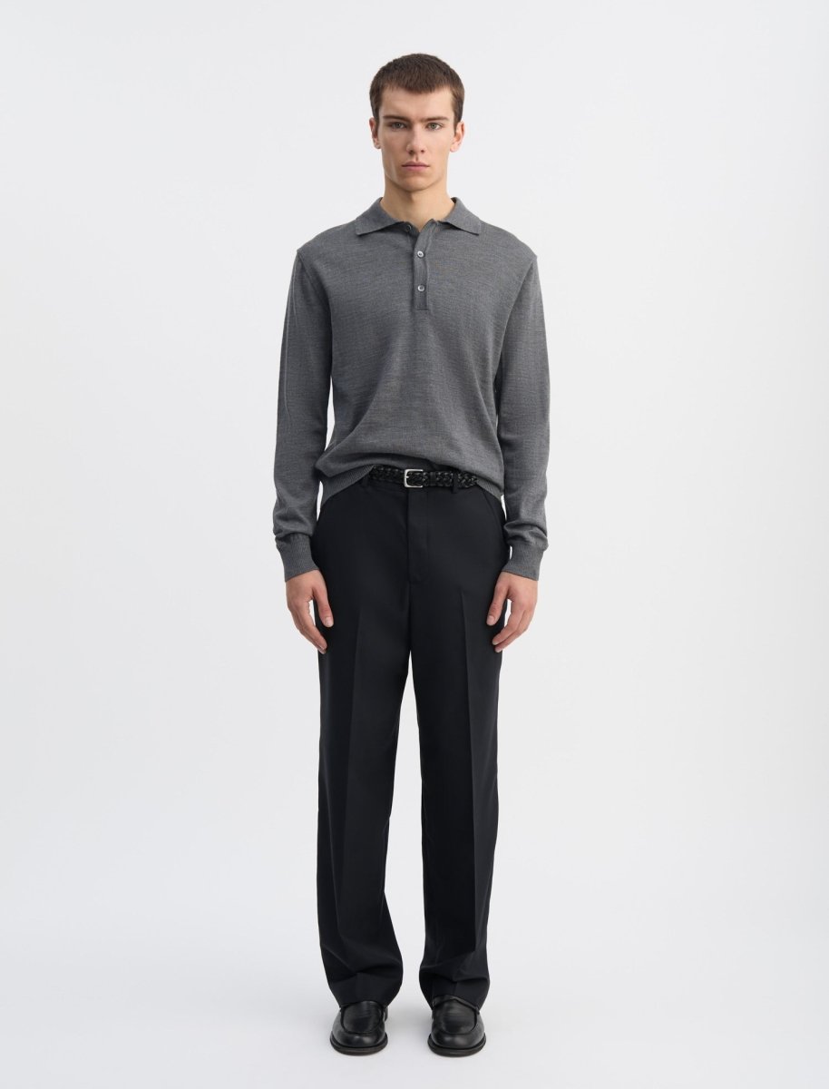ANOTHER POLO SHIRT 2.0, LIGHT GREY MELANGE — photo 5