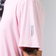 BIOPERF T-SHIRT - Rose ACT RUNNING - vue portée