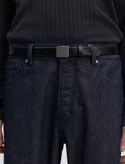 ANOTHER Belt 2.0 noire - ceinture cuir italien fermeture cinch Another Aspect