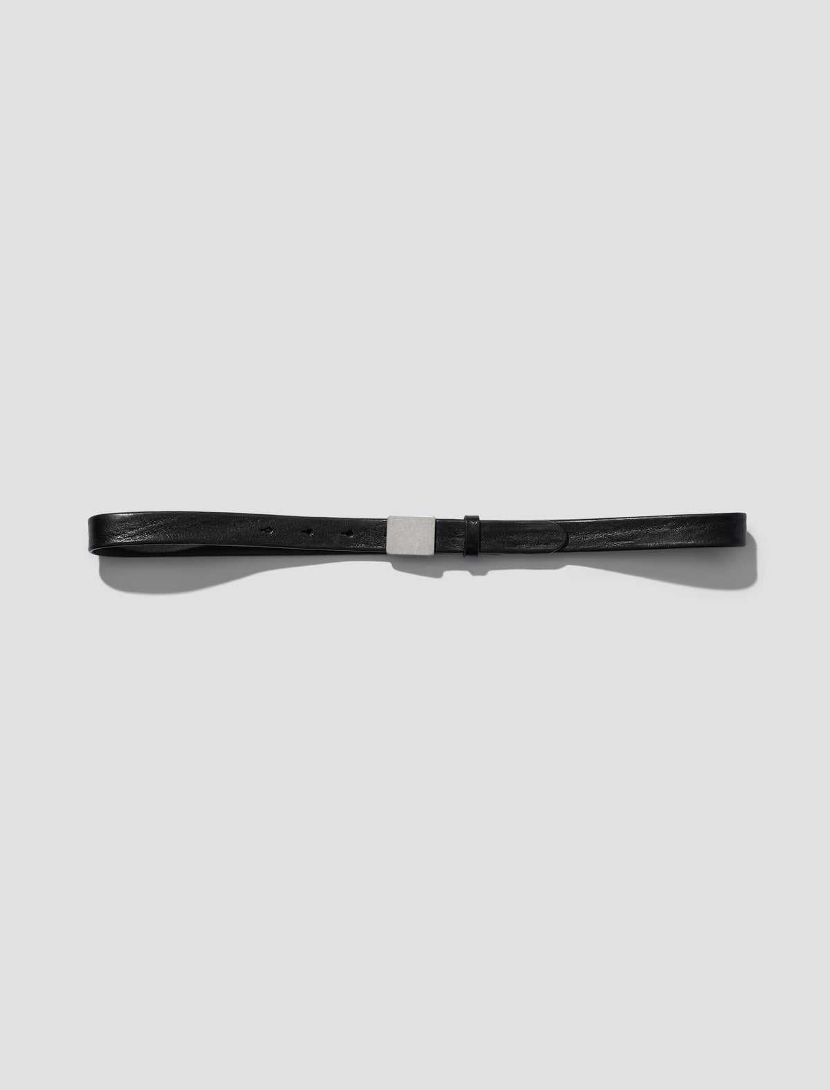 Ceinture Another Aspect Belt 2.0 noire, boucle métal — photo 1