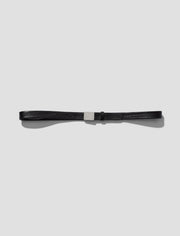 Ceinture Another Aspect Belt 2.0 noire, boucle métal