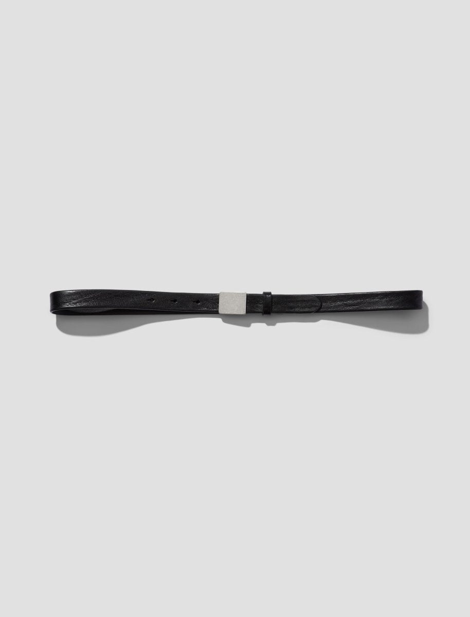 Ceinture Another Aspect Belt 2.0 noire, boucle métal