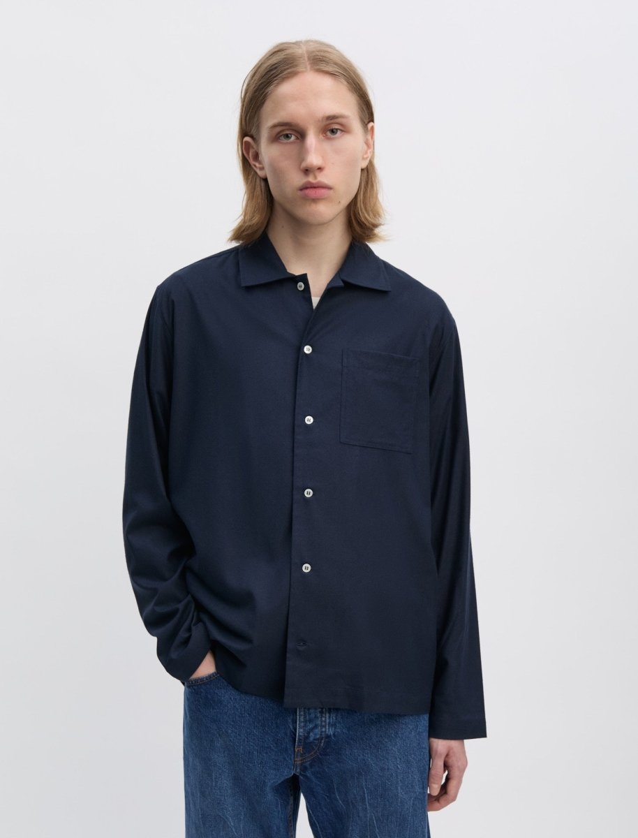 Another Aspect - Polo Shirt 2.0 Night Sky Navy — AURA STORE