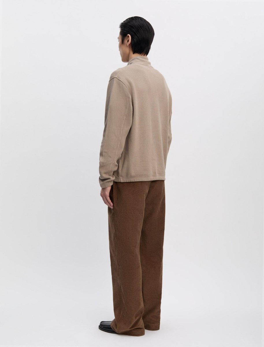 Another Aspect Sweatshirt 3.0 Khaki Green - detail — photo 4