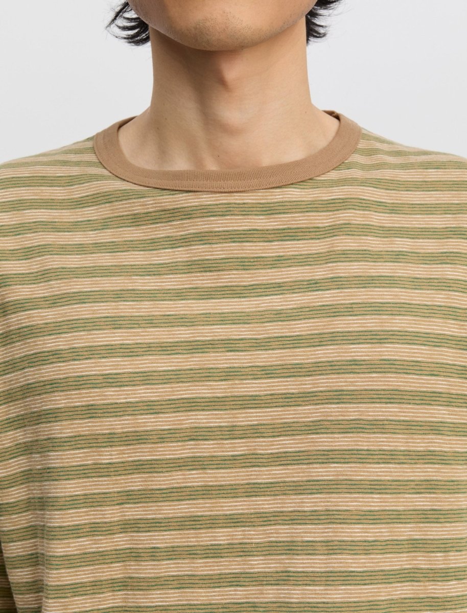 Another Aspect T-Shirt 3.0 JPN Green Stripe - detail — photo 2