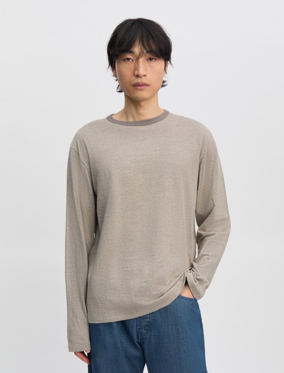 Another Aspect T-Shirt 3.0 JPN Grey Stripe - detail — photo 3