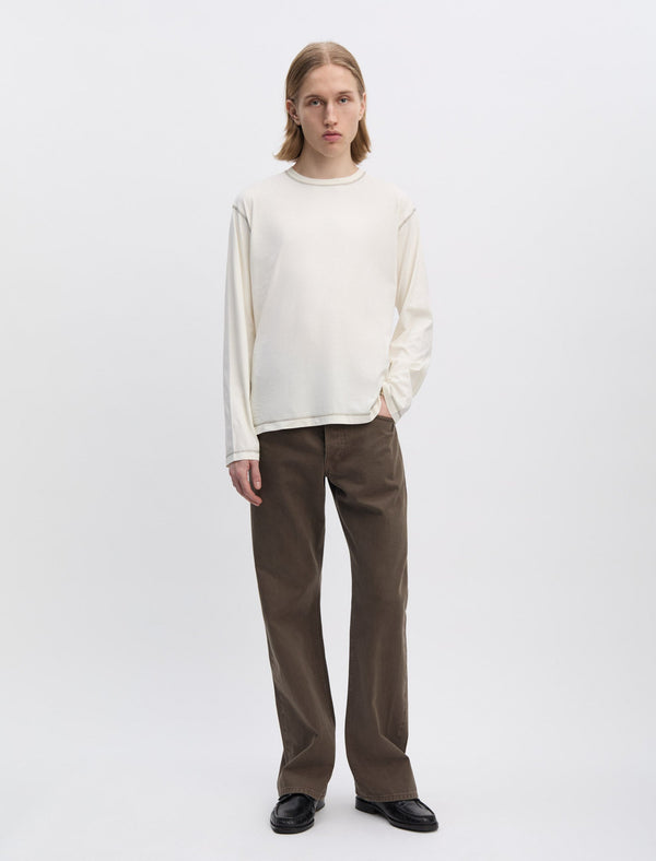 ANOTHER T-SHIRT 3.0, WHITE/BROWN