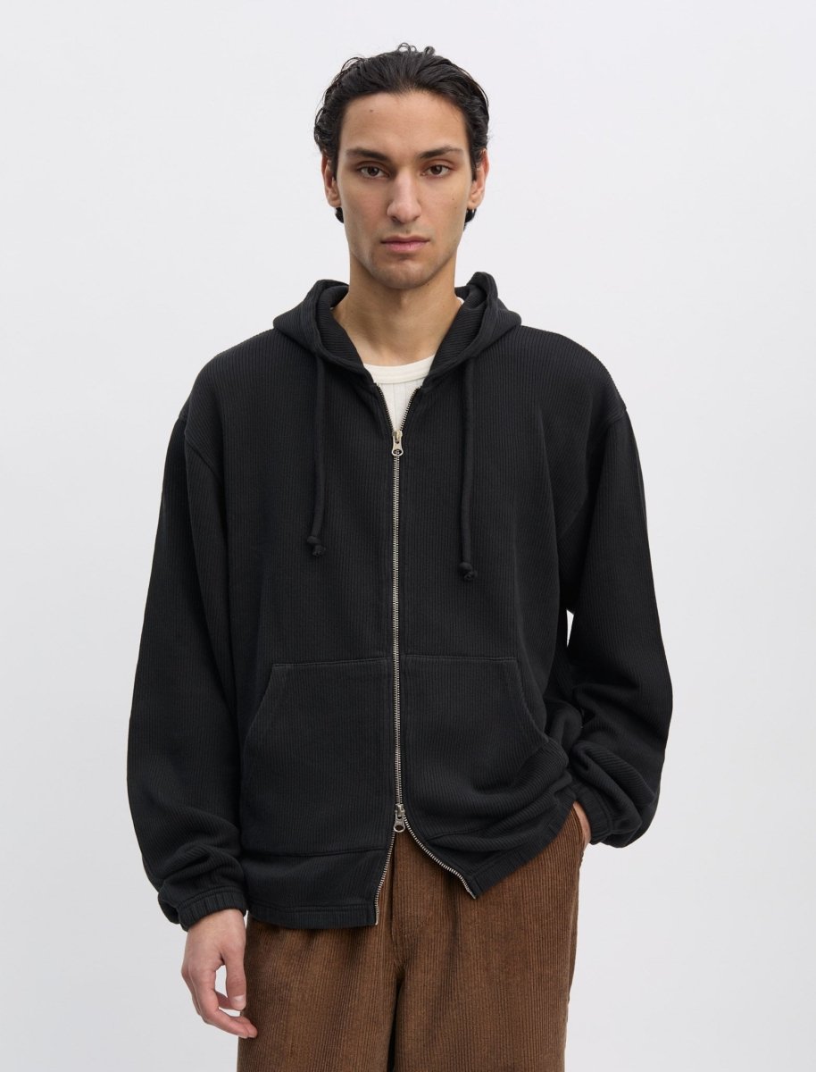 Another Aspect Zip Hoodie 1.0 Jet Black - detail — photo 3