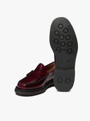 WEEJUN STEP LARSON MOC PENNY - Wine G.H.BASS - détail semelle caoutchouc XL Baltimore