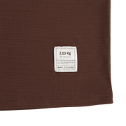 BIOPERF T-SHIRT - Marron ACT RUNNING - détail matière