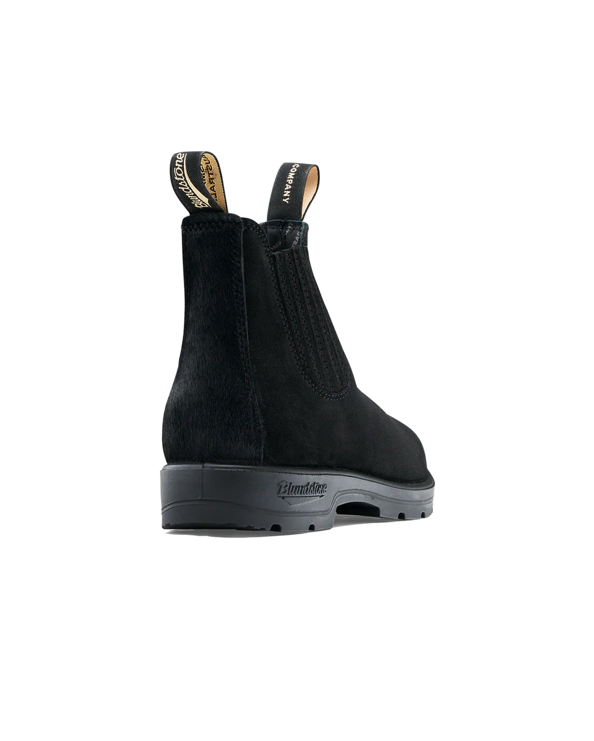 CHELSEA BOOTS 2622 - Double Black Pony BLUNDSTONE X POP TRADING COMPANY - vue arrière avec tirant — photo 3