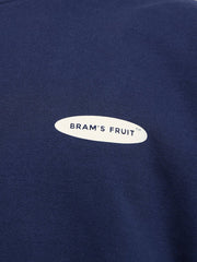 F*ck Off I'm Gardening Hoodie Bram's Fruit navy, porté, coupe relaxed