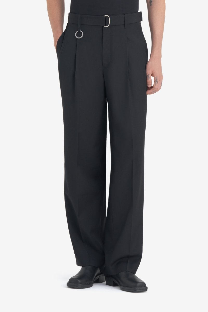 LOOSE SUIT PANT - Noir ÉTUDES STUDIO - vue de dos