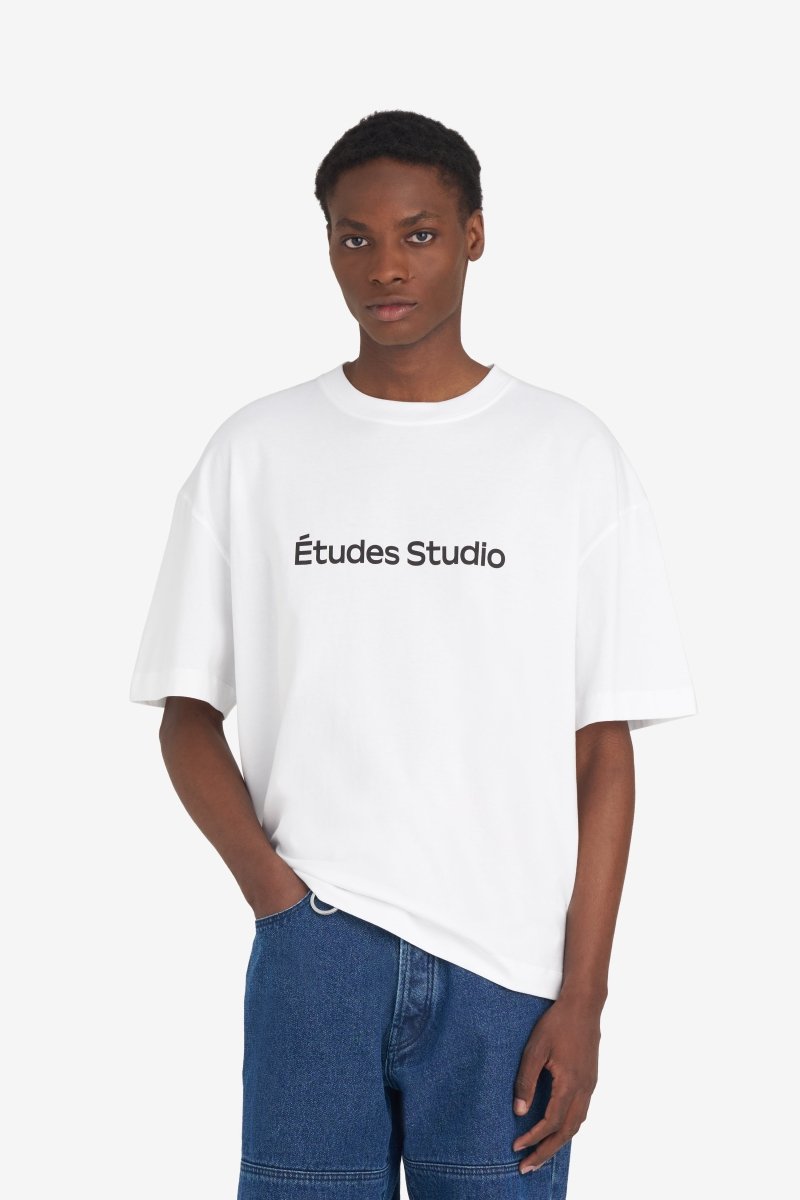 RELAX T-SHIRT ÉTUDES - Blanc ÉTUDES STUDIO - vue de dos — photo 3