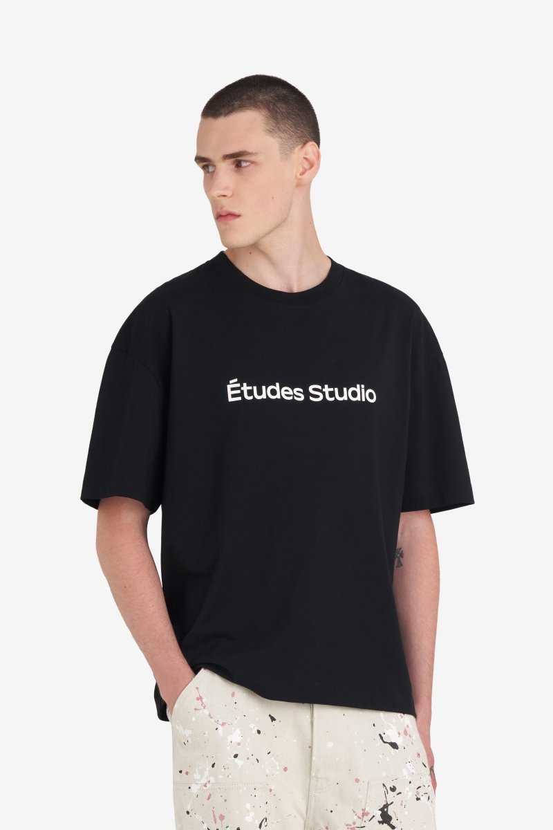 RELAX T-SHIRT ÉTUDES - Noir ÉTUDES STUDIO - vue de dos — photo 3