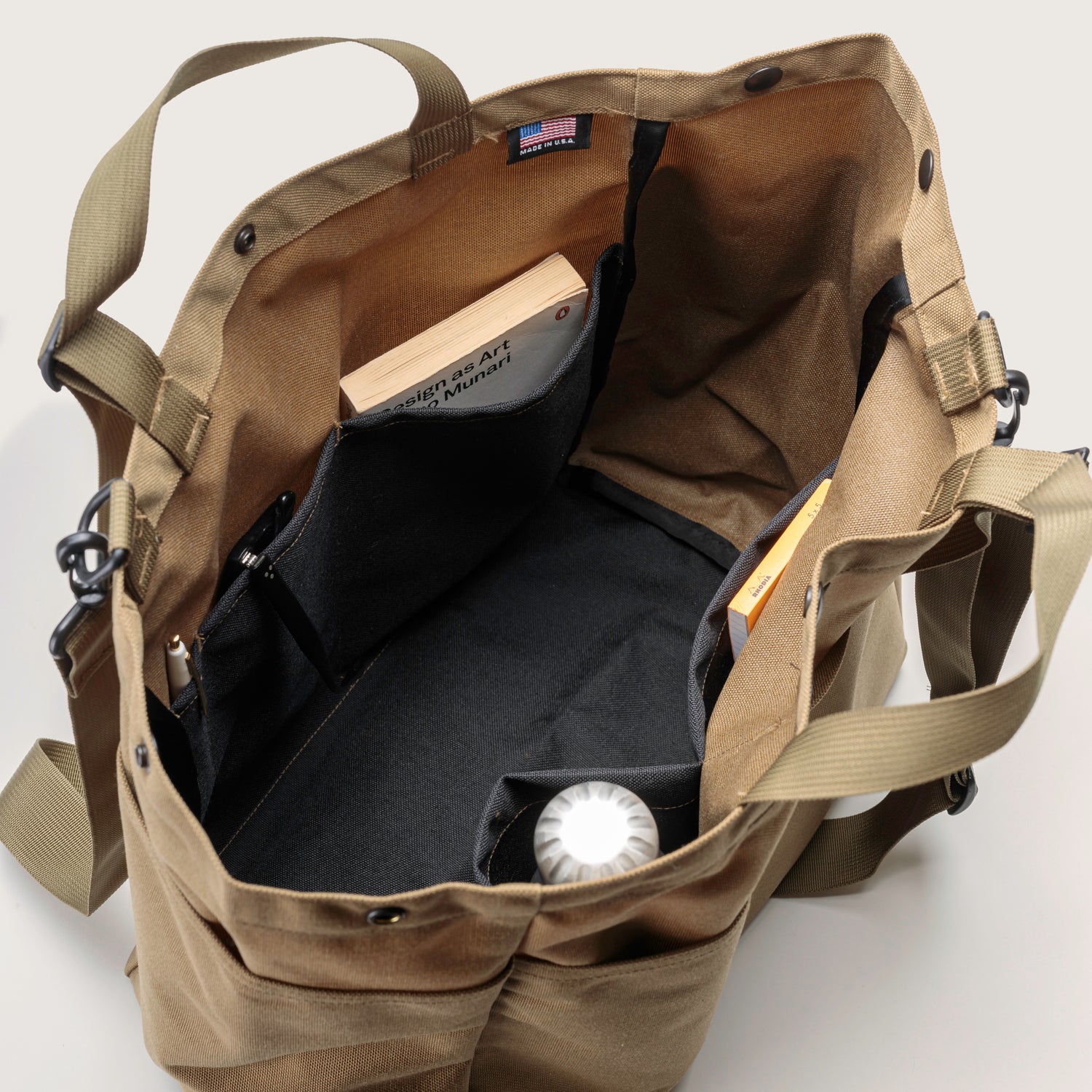 Carry-all Beach Bag - Khaki - Aura