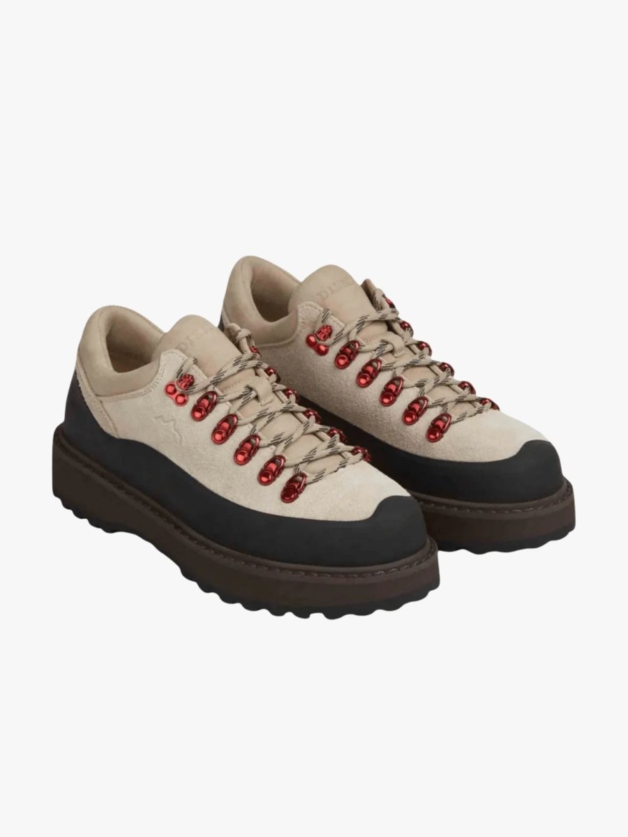 Cornaro Due Gomma Sesame Suede DIEMME