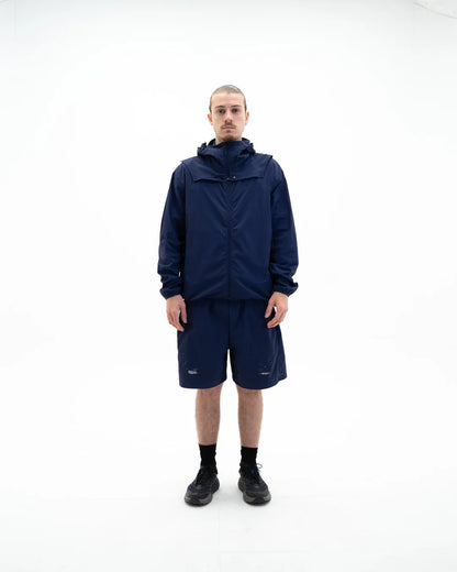 Removable Hood breathable jacket - Atlantic - Aura