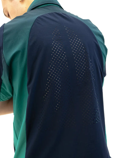 Breathable zipped shirt - Atlantic - Aura