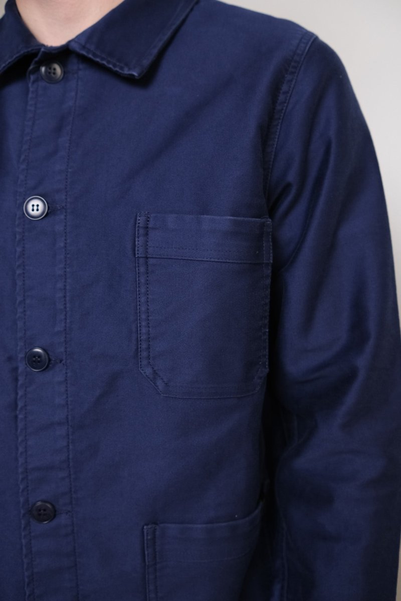 MOLESKIN WORK JACKET BLUE Le Mont Saint Michel — photo 6