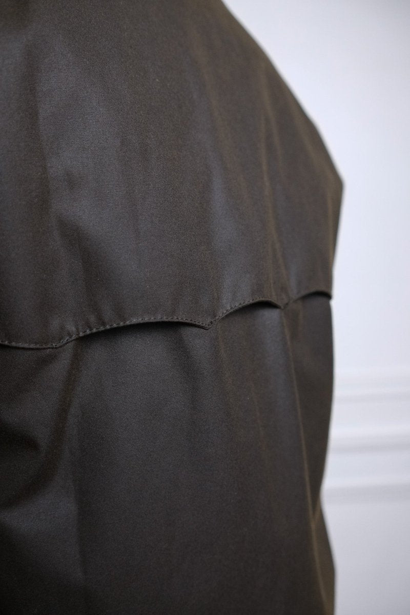 BARACUTA X BARBOUR PORTON WAX - OLIVE BARACUTA