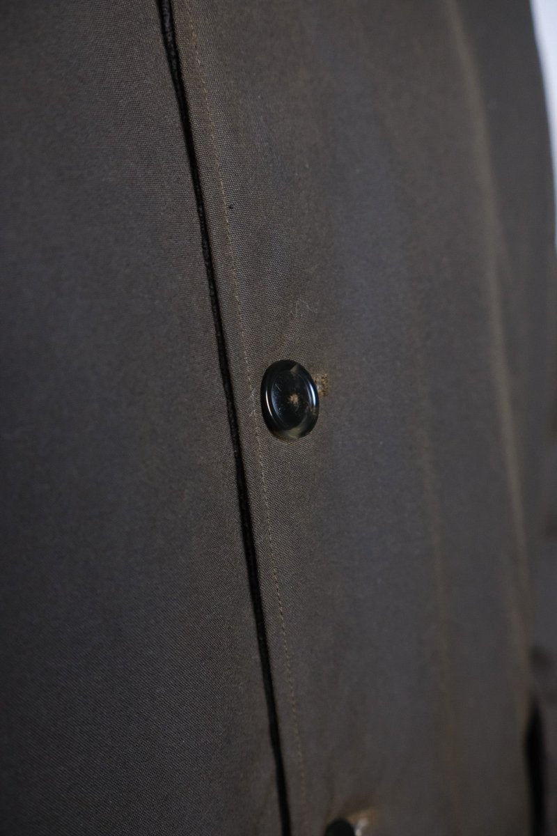 WAXED DECK JACKET - DEEP MOSS BARACUTA — photo 4