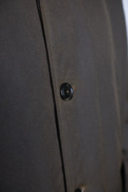 WAXED DECK JACKET - DEEP MOSS BARACUTA