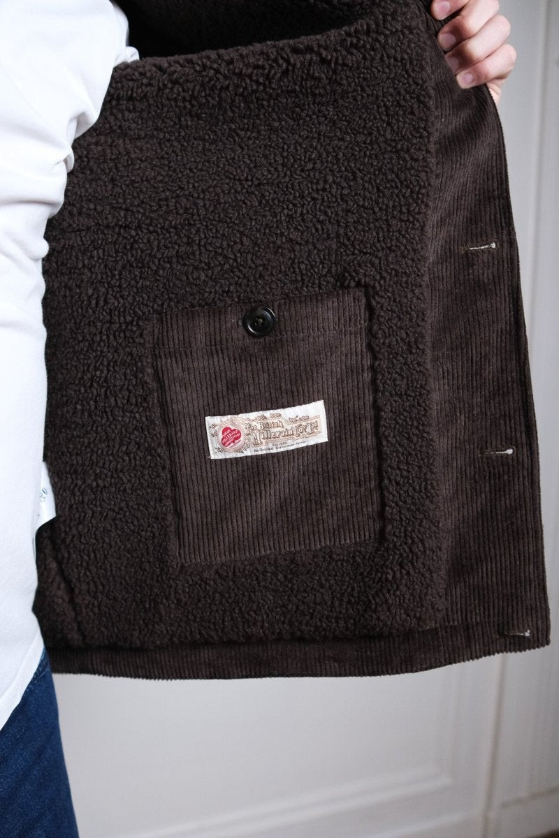 WAXED DECK JACKET - DEEP MOSS BARACUTA