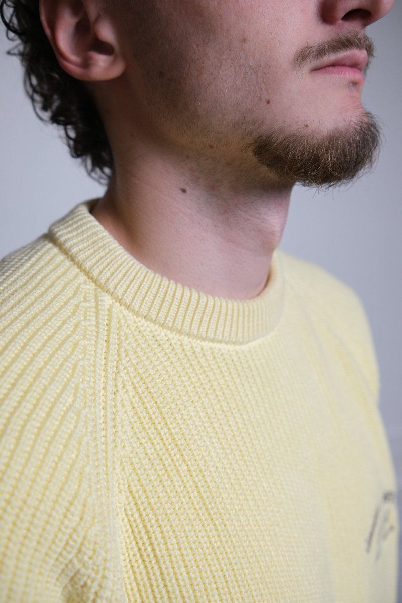 Goodies Sportive Insignia Yellow Knit vue de face produit